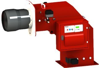 Gas /Heavy oil electronic modulation Duobloc Burner